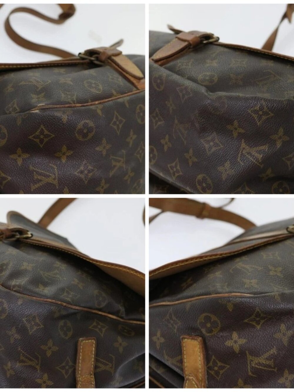 LOUIS VUITTON Monogram Saumur 35 Shoulder Bag - Picture 16 of 16